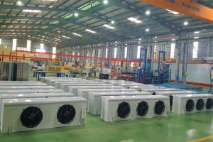 Tháng 2/2019, công ty TNHH cơ điện lạnh Quang Thắng lắp đặt dây truyền sản xuất dàn ngưng tụ & dàn bay hơi